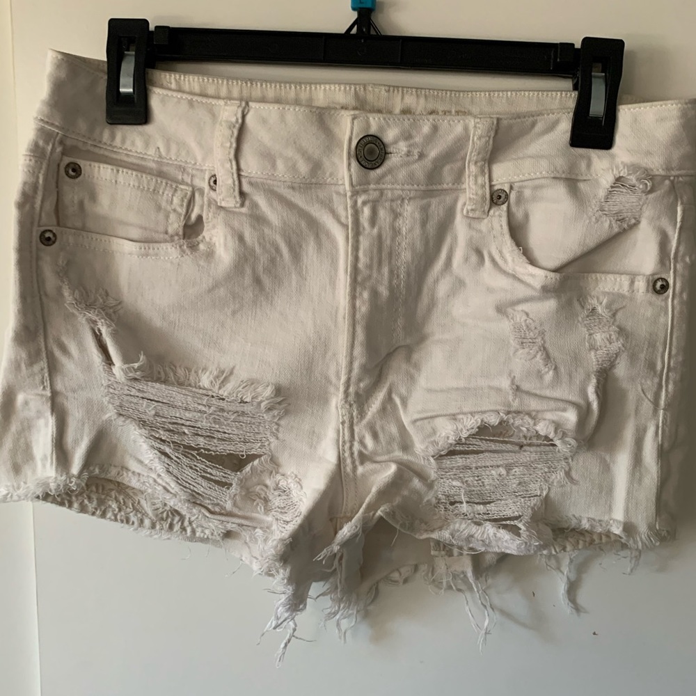 Hi-rise Shortie Shorts